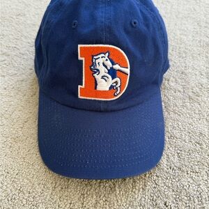 SOLD -Throwback Denver Broncos Baseball Cap - NFL Team Apparel -